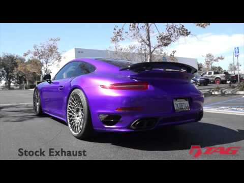 Porsche Turbo S Akrapovic Exhaust | TAG Motorsports