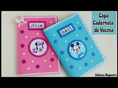 How to Make a Vaccination Record Cover from EVA 📔💉💕