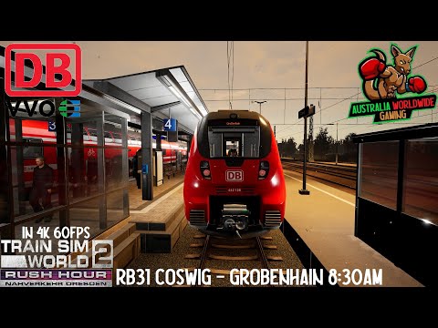 RB31 Coswig - Grobenhain 8:30am Nahverkehr Dresden : Train Sim World 2 Rush Hour