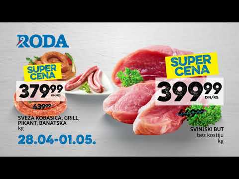 Roda pijaca 28.04 - 1.05.2018.