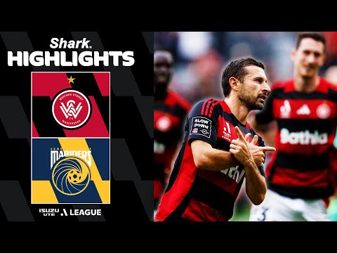 Western Sydney v Central Coast | SHARK HIGHLIGHTS | Isuzu UTE A-League 2025-26 | Round 05