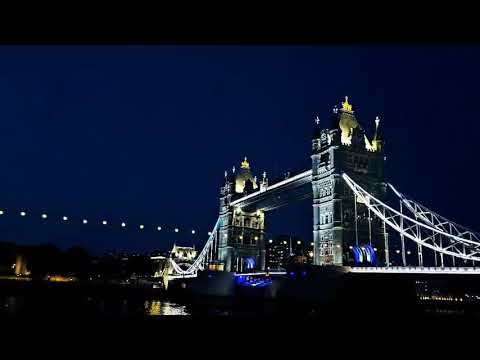 Tower Bridge [not London bridge!], London, UK at night