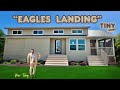 Tour the Eagles Landing - Tiny Home with Split Loft & Screened-In Porch