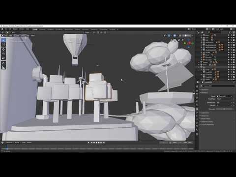 Projet 3D GODOT GAME ENGINE low poly pour bien débuter