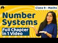 Number Systems Class 9 Maths Chapter 1 One Shot