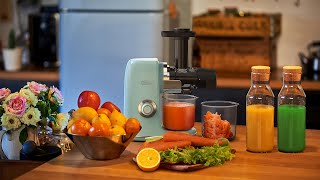 Hazel Quinn Slow Juicer with True Filter-Free Design