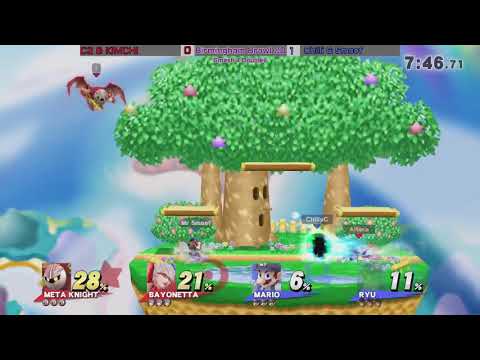Bham Brawl 20 - Smash 4 Doubles - C2 & KiMCHi vs ChillyChilli & AE | Smoof