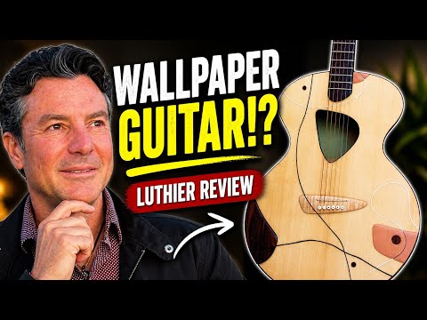 Claudio Pagelli “Wall Paper” One-of-a-Kind Prototype Acoustic Guitar 2002 – Brazilian Rosewood / Swiss Moonspruce image 17