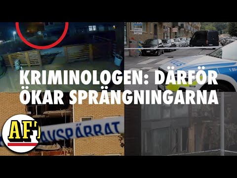 Sverige har näst mest sprängningar i världen