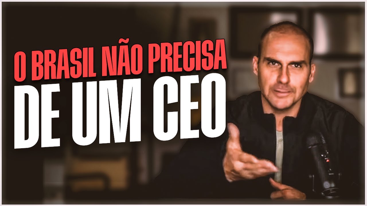 O Brasil não é empresa. Presidente não é CEO.