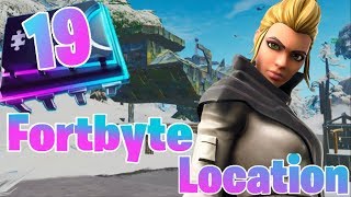 FORTBYTE #19 location - Accessible  by using VEGA Outfit inside a spaceship building