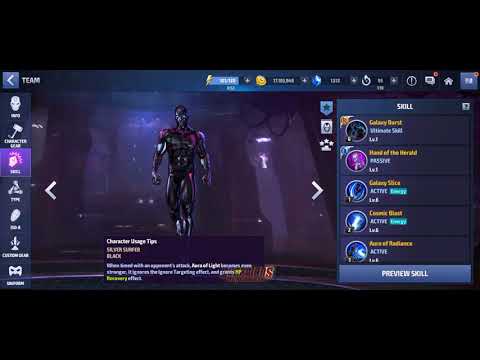 Marvel Future Fight Silver Surfer (T3) VS World Boss Ultimate CULL OBSIDIAN(CTP OF REGEN)