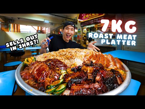MASSIVE 7KG CHAR SIU RICE CHALLENGE! | THEY Sell Out Within 2 HOURS?!