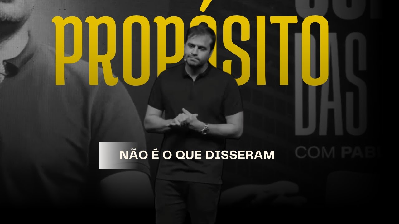 COMO DESCOBRIR (E CUMPRIR) SEU PROPÓSITO (Pablo Marçal)