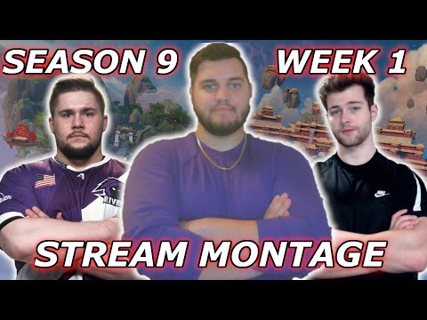 STREAM MONTAGE OF SEASON 9 WEEK 1 FT. PBM & REXSI!