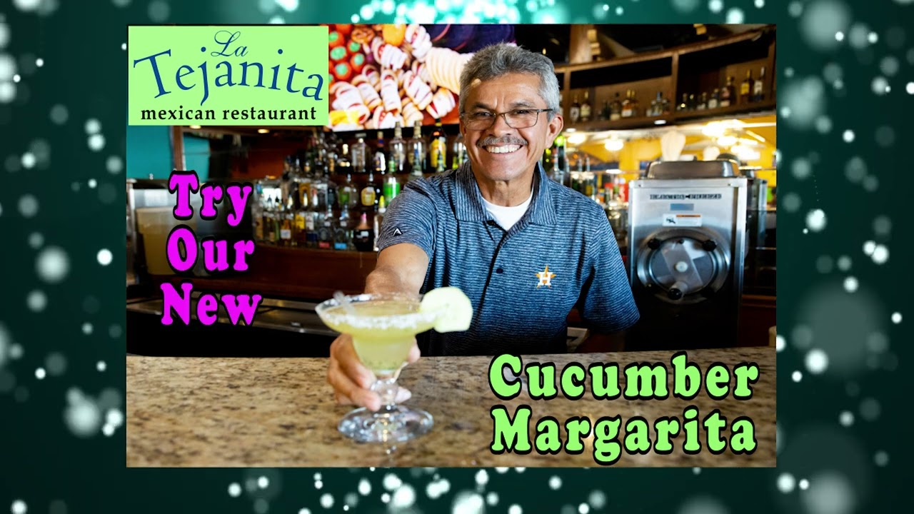 Cucumber Margaritas La Tejanita Mexican Restaurant, Victoria, Texas