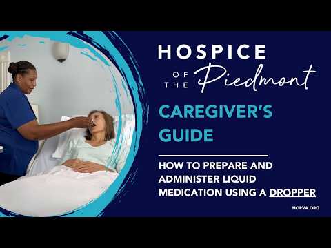 How to Administer Liquid Medication Using a Dropper