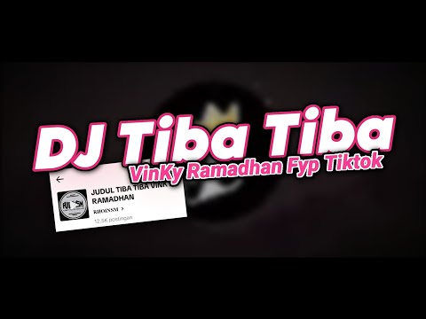 DJ TIBA TIBA VINKY RAMADHAN SOUND RIOINSM MENGKANE FYP TIKTOK TERBARU 2024