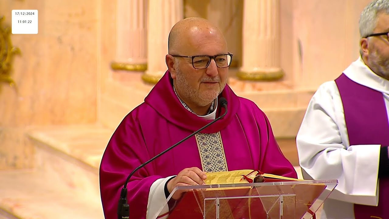 Missa desde a Basílica da Nossa Senhora do Rosário de Fátima  17.12.2024