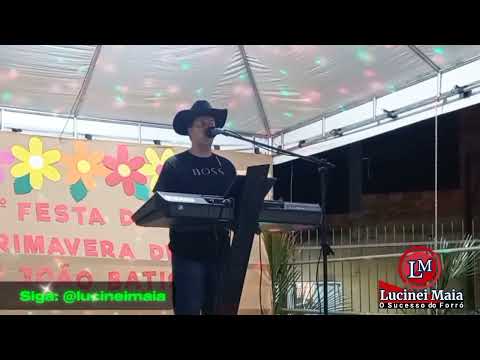 Forrozão ao vivo ☆ Com Lucinei Maia ☆ em Sapucaia - RJ ☆ Música: Canta Carolina