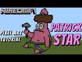 Minecraft Pixel Art Tutorial Patrick Star