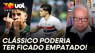 'PODERIA SER 3 A 3!' TRAJANO VÊ IGUALDADE DE OPORTUNIDADES ENTRE PALMEIRAS E SÃO PAULO!