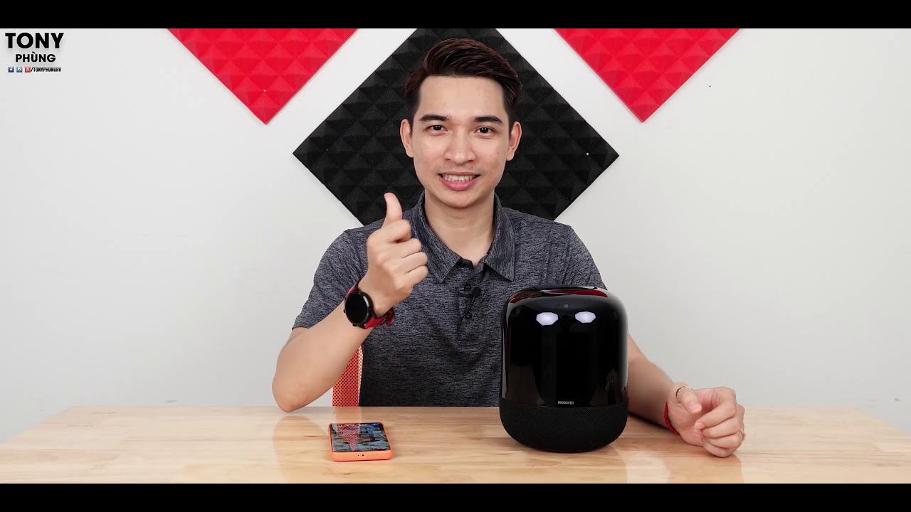 Huawei Sound X - Loa thông minh có Hires...nghe rất hay!