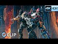 Optimus Prime Defeats Scourge Final Battle Transformers Rise Of The Beasts 2023 4K HDR Clip