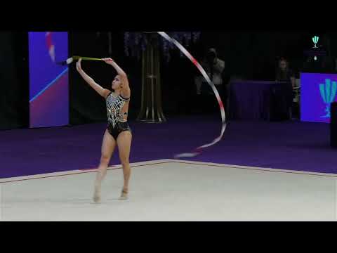 MAS NG Joe Ee Ribbon Seniors FIG RG WCCup Cluj Napoca 2025 #RhythmicGymnastics