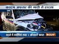 Custom Officer's Scorpio collides with  Police Van in Mumbai, 2 injured