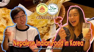 Adventures of Dorcky: Halal/Muslim Friendly Nepalese Indian Food in Korea with Russian Friend Nikita