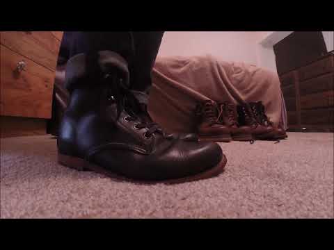 Red Wing/Wolverine/Dr. Marten on Foot Comparison