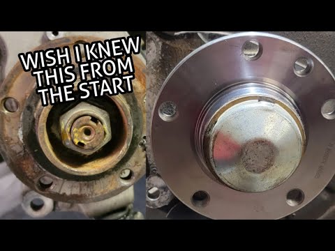 Dodge dart wheel bearing hub replacement