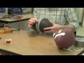 Magneto-Track System: Assembly of the transmitter in the football