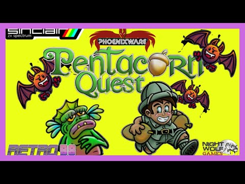 The Stunning Pentacorn Quest For The Sinclair ZX Spectrum.