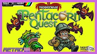 The Stunning Pentacorn Quest For The Sinclair ZX Spectrum.