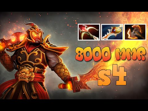 8000 MMR s4 Playing - Ember Spirit ( Divine + Battle Fury + Daedalus ) - vol 2