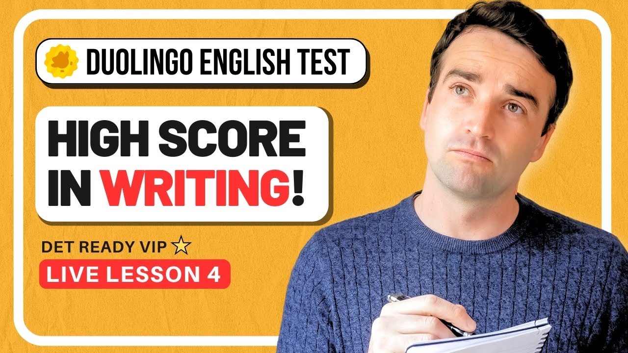 Duolingo English Test: Writing Structure to Follow!