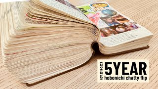 5 Year Hobonichi | COMPLETED JOURNAL FLIP Full Flip + Chat Part 6