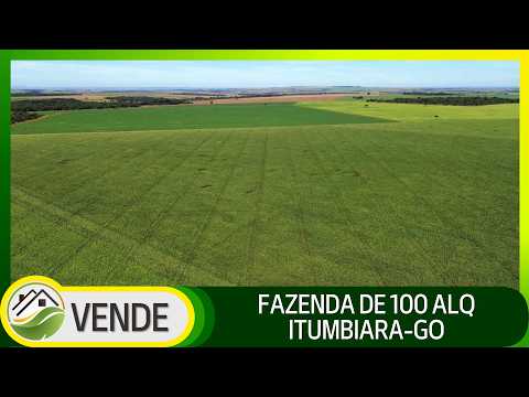 FAZENDA DE 100 ALQUEIRES EM GOIÁS