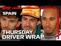 Alonso In Form, and No Chicane! Drivers Chat Ahead of 2023 Spanish Grand Prix
