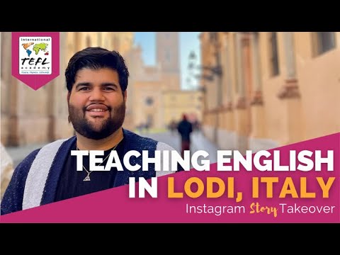 Day in the Life Teaching English in Lodi, Italy with Kevin Velez