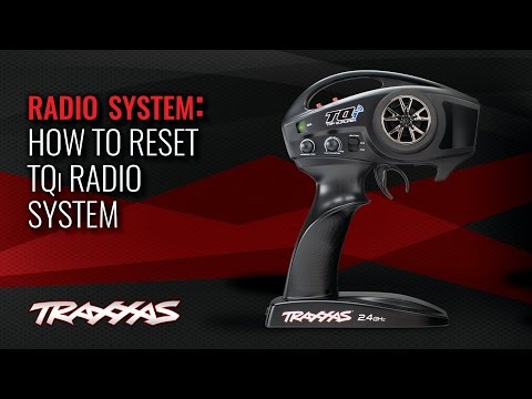 How to Reset the TQi Radio System | Traxxas Support