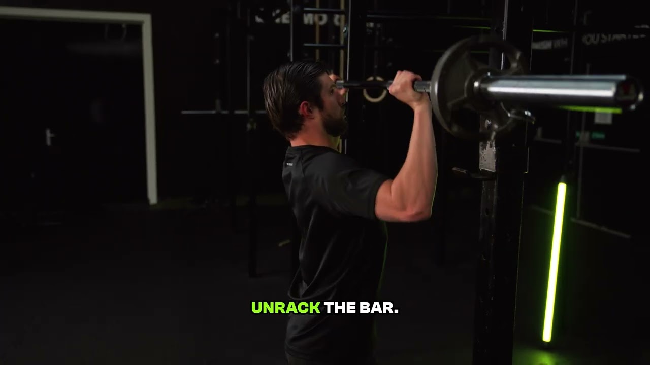 Barbell Standing Military Press