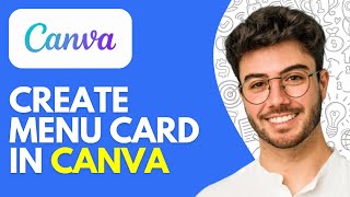 How to Create Menu Card in Canva | Create Menu for Restaurant in Canva (2026)