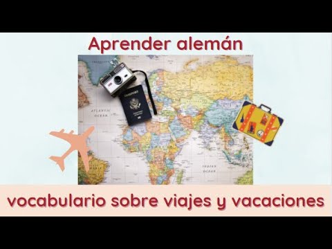 Viajes y vacaciones en ALEMÁN 🇩🇪 | VOCABULARIO ALEMÁN esencial para viajar (A1–A2)
