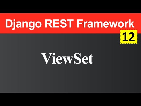 ViewSet in Django REST Framework Hindi