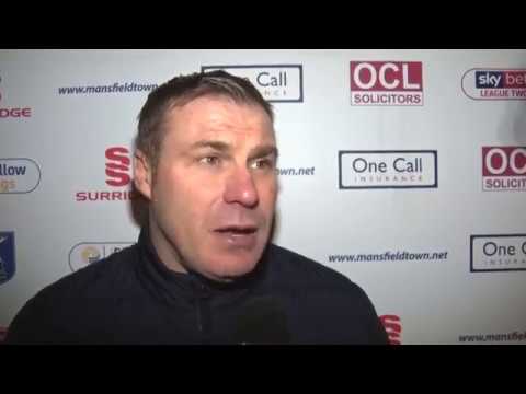 Stags boss on Yeovil loss