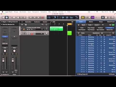 19.28 Logic - Weitere Editoren zur Bearbeitung von MIDI