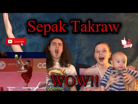 😱🔥YOU WONT BELIEVE THIS FOREIGN SPORT!!!!!! Americans React to Sepak Takraw!!😱😱
